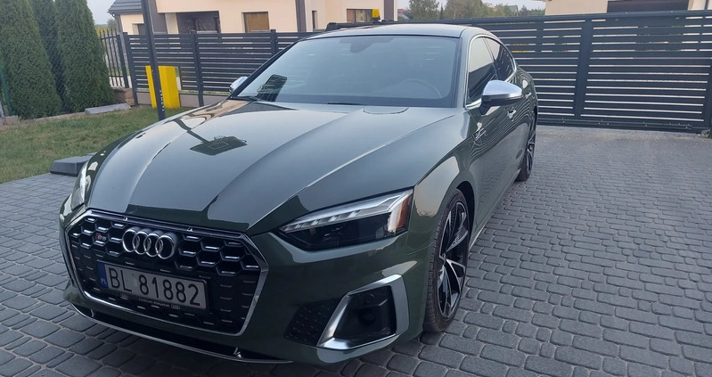 Audi S5 cena 209000 przebieg: 29350, rok produkcji 2021 z Łomża małe 232